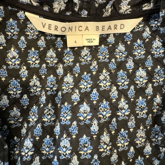 Veronica Beard Alessandra printed cotton midi dress - Picture 8 of 9